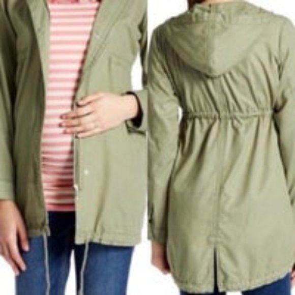 Jessica Simpson Jackets & Blazers - Jessica Simpson Maternity Utility Coat, Size L EUC